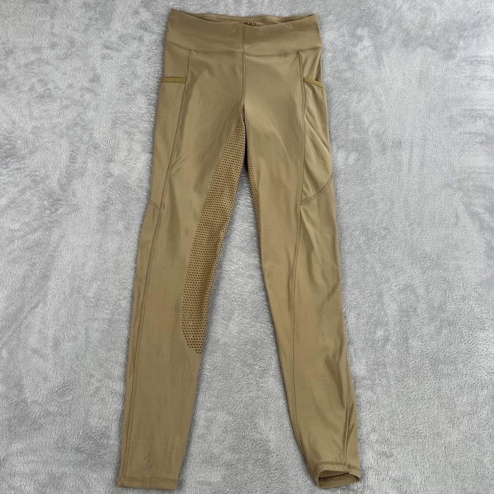 Riding Sport Dover Saddlery Full Seat Breeches M Tan Womens Equestrian Leggings
